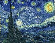 Vincent Van Gogh The Starry Night oil painting picture wholesale
